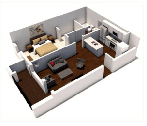 an image of a floor plan of a house