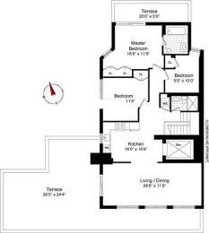  Floor Plan Penthouse