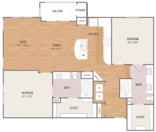  Floor Plan B2