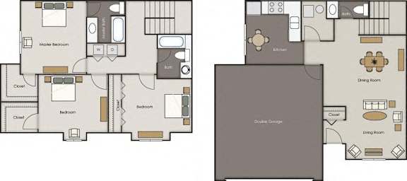 3 Bed 2.5 Bath
