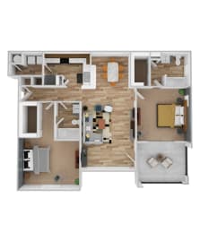  Floor Plan B2