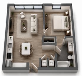 A black and white image of a floor plan for a home.