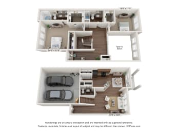  Floor Plan TH1
