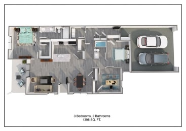 3 bedroom floor plan the tartan at carolina forest
