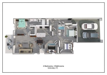 4 bedroom floor plan the tartan at carolina forest