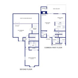  Floor Plan Seville - B2-U