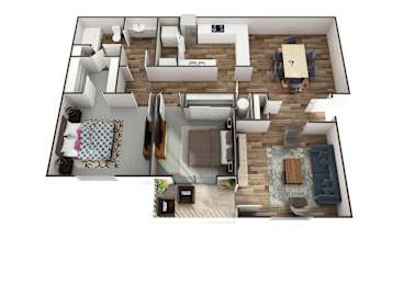 2 bedroom apartment in Stockbridge, GA at Southwinds Point with spacious layout and pet-friendly features near McDonough