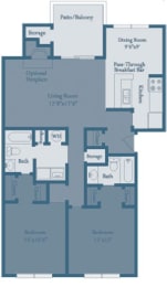 Floor Plan Chestnut