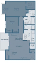  Floor Plan Oak