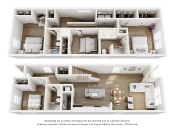 2 bedroom floor plan  the residences at sawmill estates apartments
