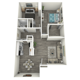 a 1 bedroom floor plan  sierra  2100 sq ft