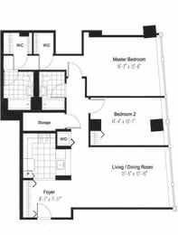 Eleven80 floor plan