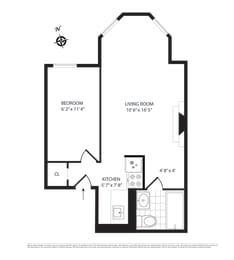  Floor Plan 2B