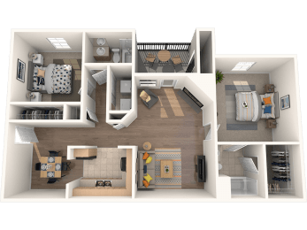  Floor Plan THE GARDENIA