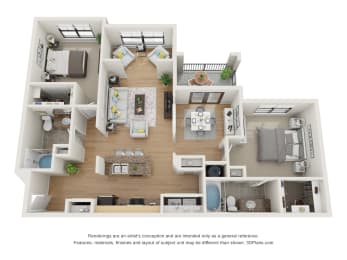  Floor Plan The Serenity