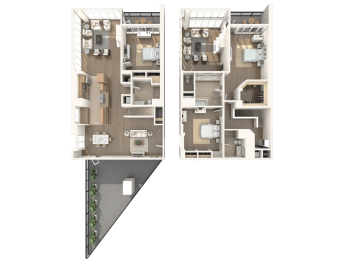  Floor Plan Hampton - Penthouse