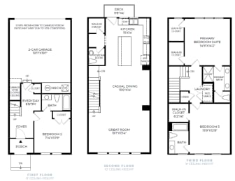 Hillmont Avondale Floor Plan Single Family Rental