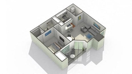an image of a floor plan of a house