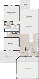  Floor Plan 2 Bed 2 Bath