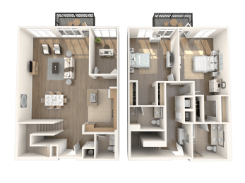 Los Angeles Penthouse Floorplan