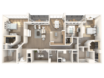 Madison Penthouse Floorplan