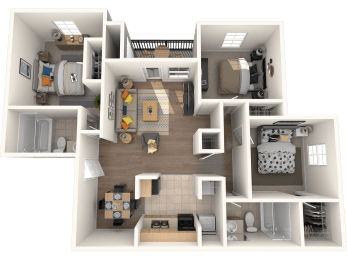  Floor Plan THE MAGNOLIA