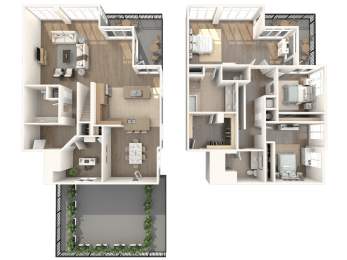 Manhattan Penthouse Floorplan