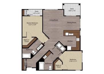  Floor Plan Canary