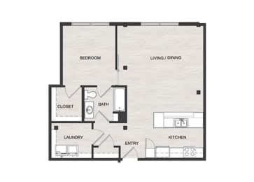  Floor Plan 1B