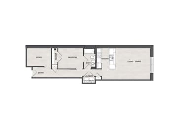 Floor Plan 1M
