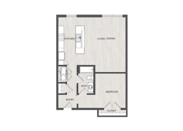  Floor Plan 1T