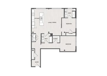  Floor Plan 2C