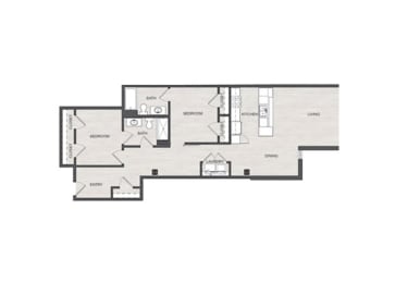  Floor Plan 2W