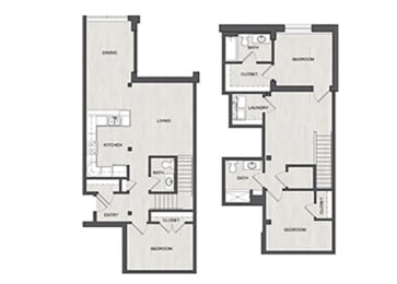  Floor Plan TH3B