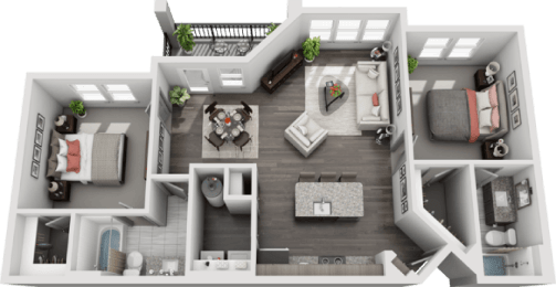  Floor Plan B1
