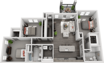  Floor Plan C1-2
