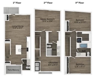  Floor Plan Timber | TOWNHOME