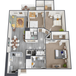  Floor Plan C1