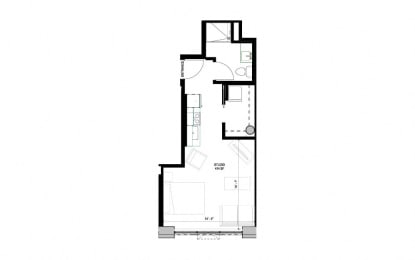 floor plan of the upper level of the house