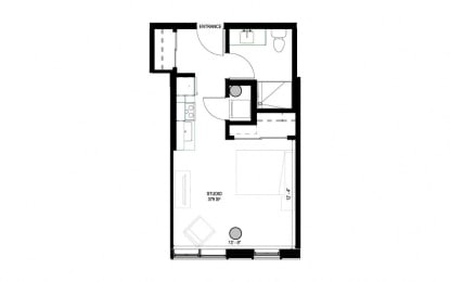 floor plan of the upper level of an l shaped house