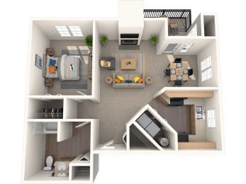 the living room floor plan of a 2100 sq ft apartment