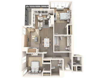 San Diego 1 Floorplan