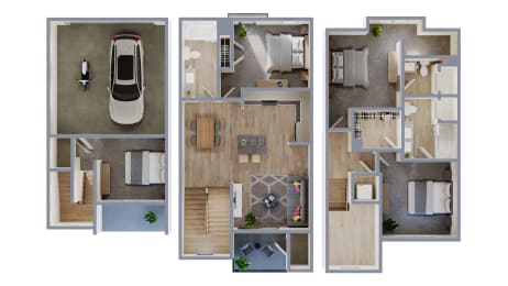  Floor Plan TH3