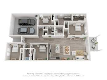  Floor Plan Charleston