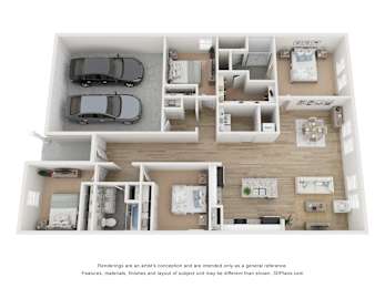  Floor Plan Savannah
