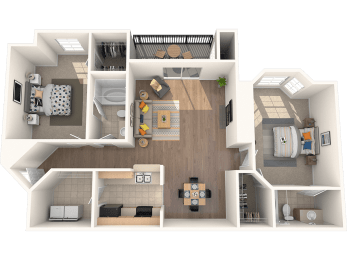  Floor Plan THE MAGNOLIA
