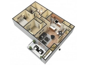  Floor Plan B2