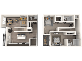 townhome C floorplan