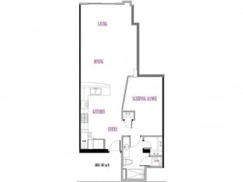 Shuksan, 1 br, 1 ba, 865-867 sq. ft.