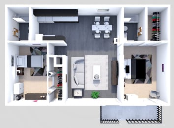 2 bedroom 2 bathroom apartment in lafayette la